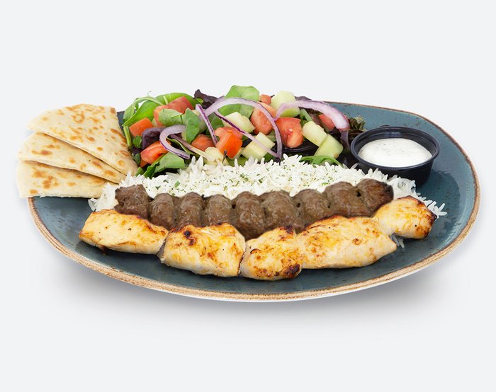 Chicken and Koobideh Plate V2