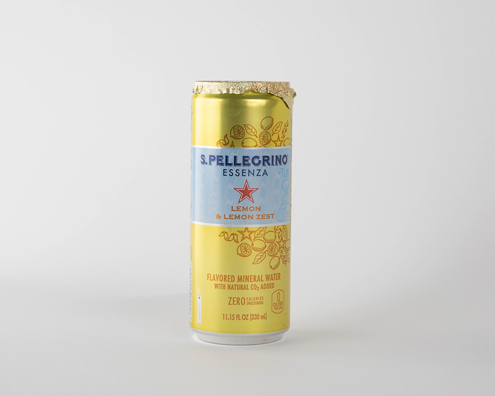 Lemon & Lemon Zest Pellegrino Can